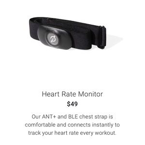 NWT Peloton heart rate monitor